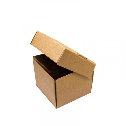 Burger Faltbox Kraftkarton braun 14,0x 14,0 x 12,0cm Restposten!